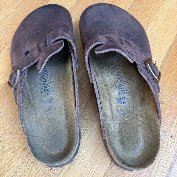 Birkenstock Boston Soft Footbed Oiled Leather - Habana